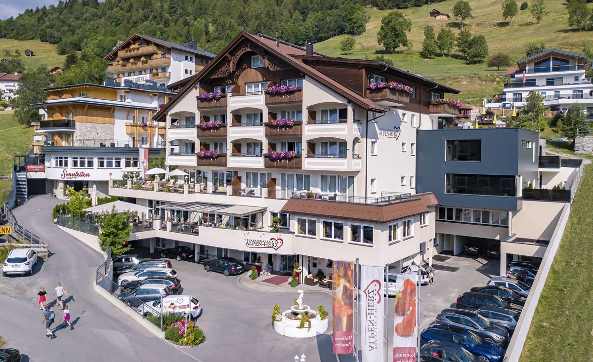 Romantischer Urlaub im Adults Only Hotel Alpen-Herz in Ladis
