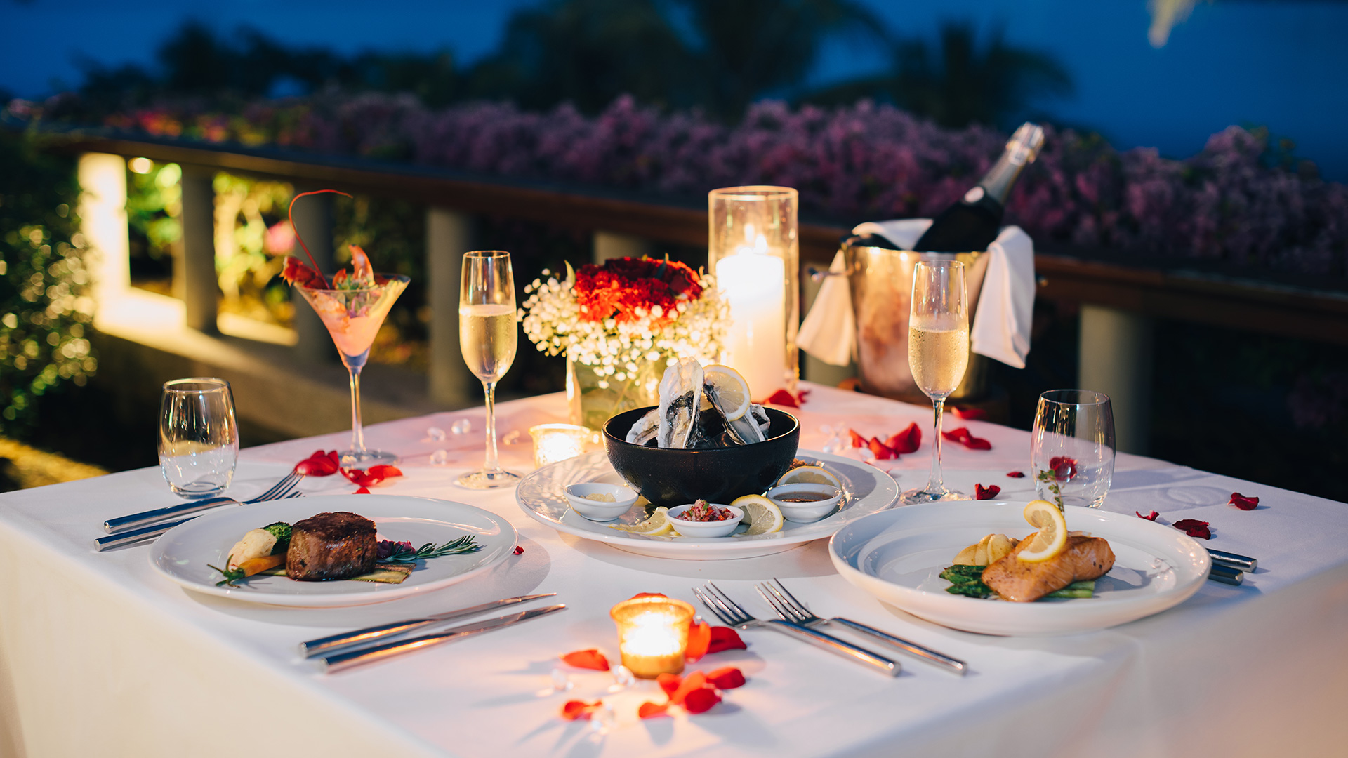 Romantisches Dinner